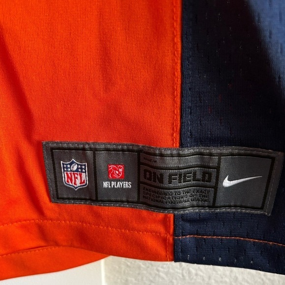 Nike - Women's Nike Russell Wilson Orange Denver Broncos Player Jersey -Sz Large - Picture 5 of 6